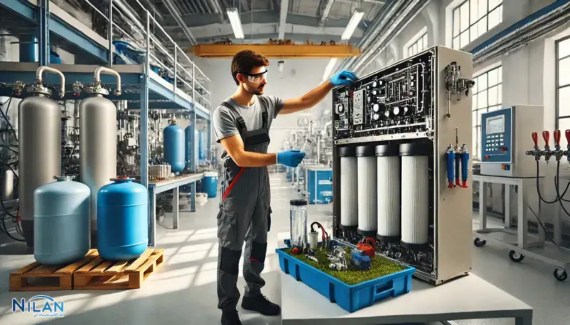 خدمات تصفیه آب صنعتی