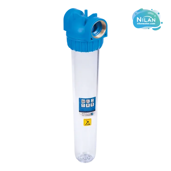 مشخصات فنی، قیمت و خرید هوزینگ تصفیه آب 20 اینچ اسلیم سوفیلتر (SouFilter)
