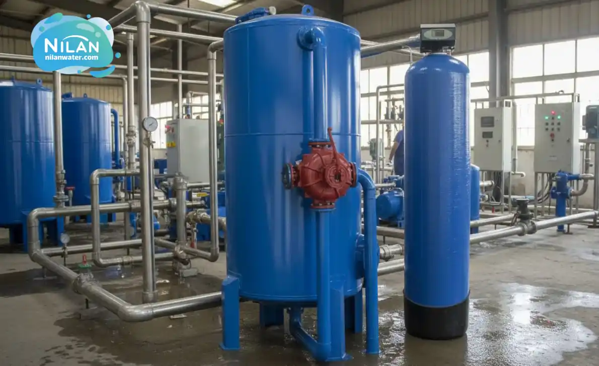 فیلتر شنی و سختی گیر