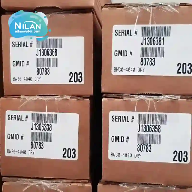 بسته بندی و کارتن فیلتر ممبران اصل