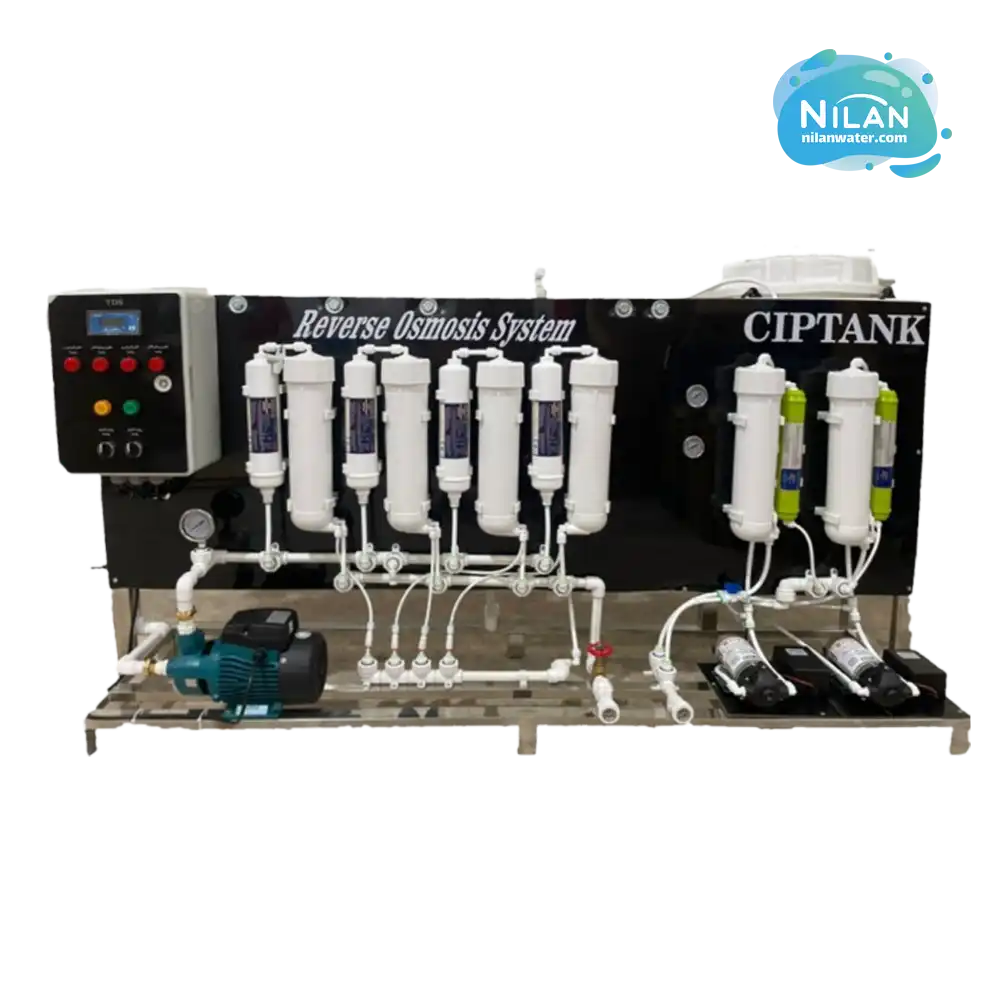 مشخصات فنی، قیمت و خرید دستگاه دیونایزر (آب مقطر ساز) 2000 لیتری