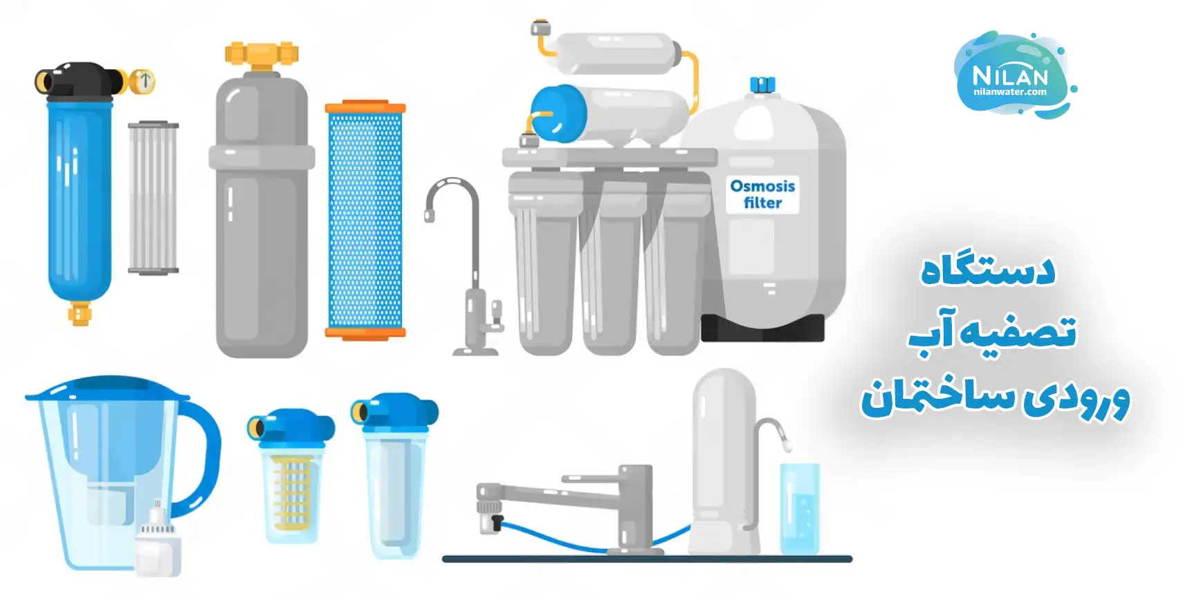 دستگاه تصفیه آب ورودی ساختمان