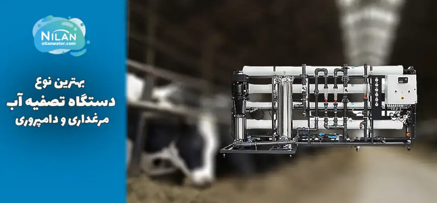 بهترین نوع دستگاه تصفیه آب مرغداری و دامپروری