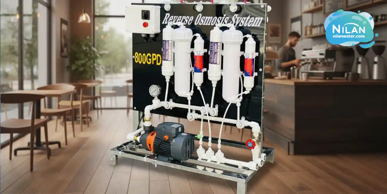 سیستم نیمه صنعتی 800 گالنی