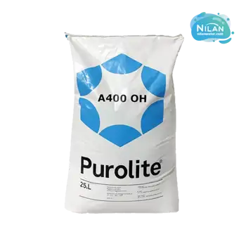رزین آنیونی پرولایت (PUROLITE) مدل A400-OH