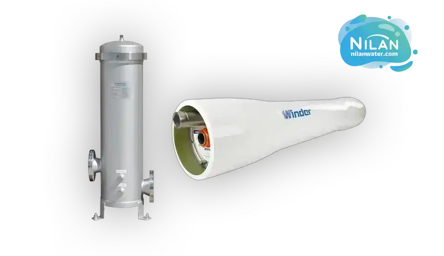 هوزینگ استیل و پرشروسل تصفیه آب صنعتی