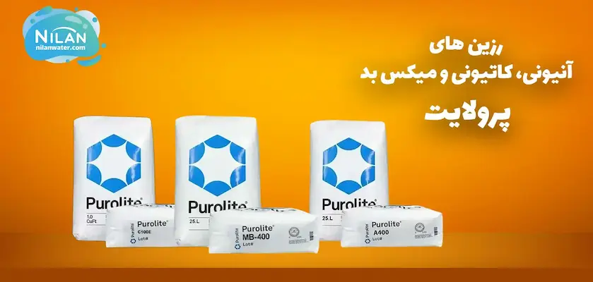 رزین های آنیونی، کاتیونی و میکس بد پرولایت