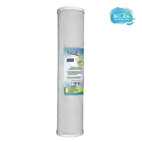 مشخصات فنی، قیمت و خرید  فیلتر کربن بلاک 20 اینچ 5 میکرون جامبو سافت واتر