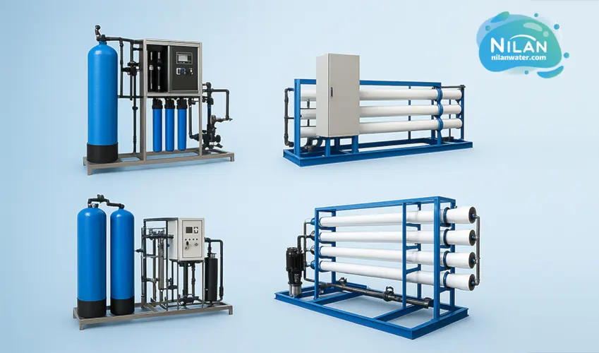مقایسه تصفیه آب صنعتی