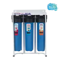 مشخصات فنی، قیمت و خرید پیش تصفیه ورودی ساختمان سه مرحله ای سافت واتر (Softwater)