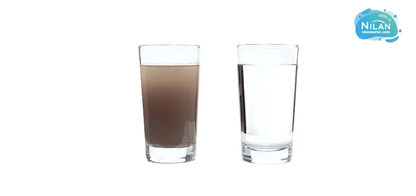 دلایل و راه حل رفع تغییر رنگ یا کدورت آب