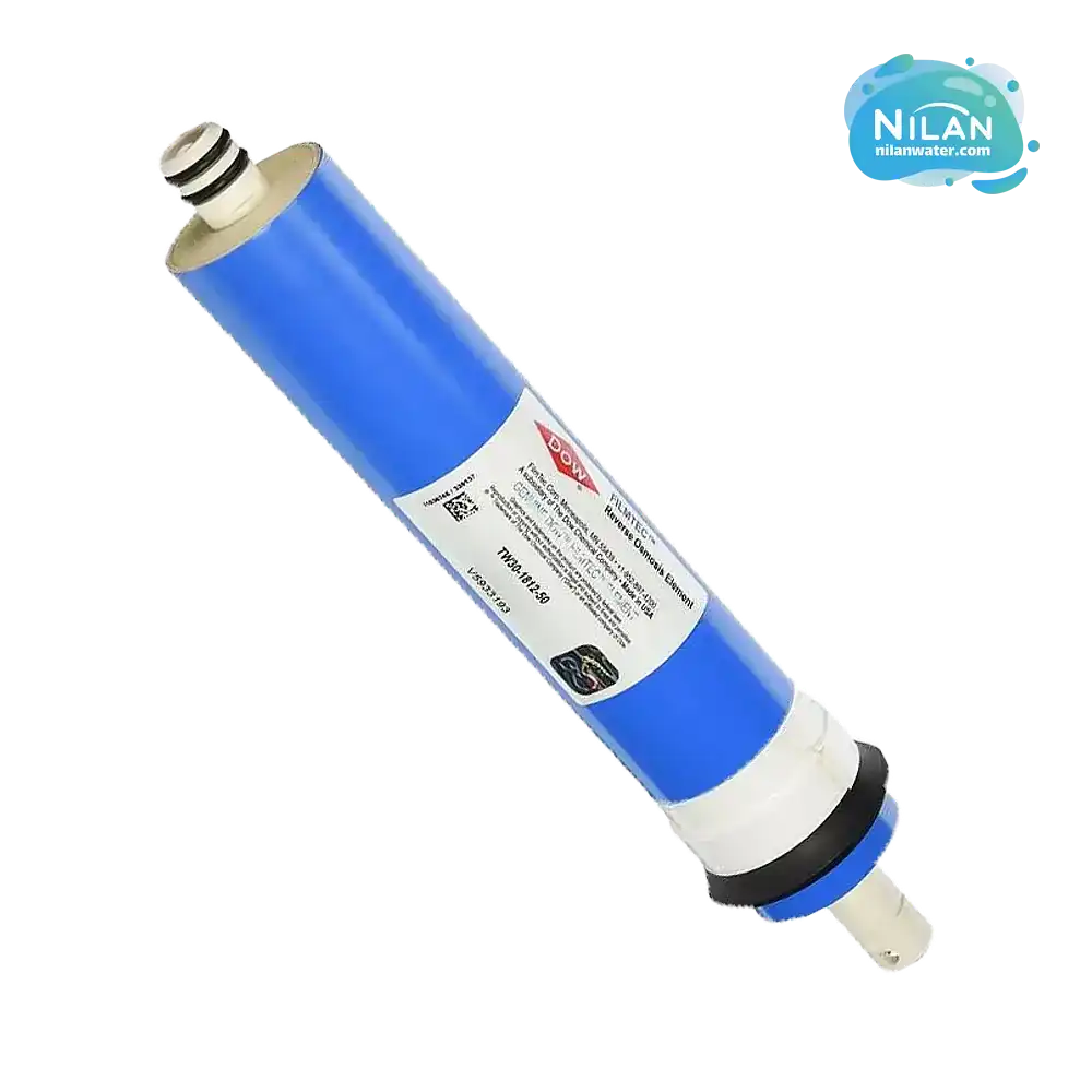 مشخصات فنی، قیمت و خرید فیلتر ممبران 50 گالن فیلمتک (Filmtec) مدل TW30-1812-50