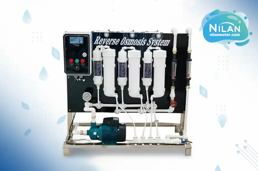 دستگاه تصفیه آب نیمه صنعتی 1200 گالن