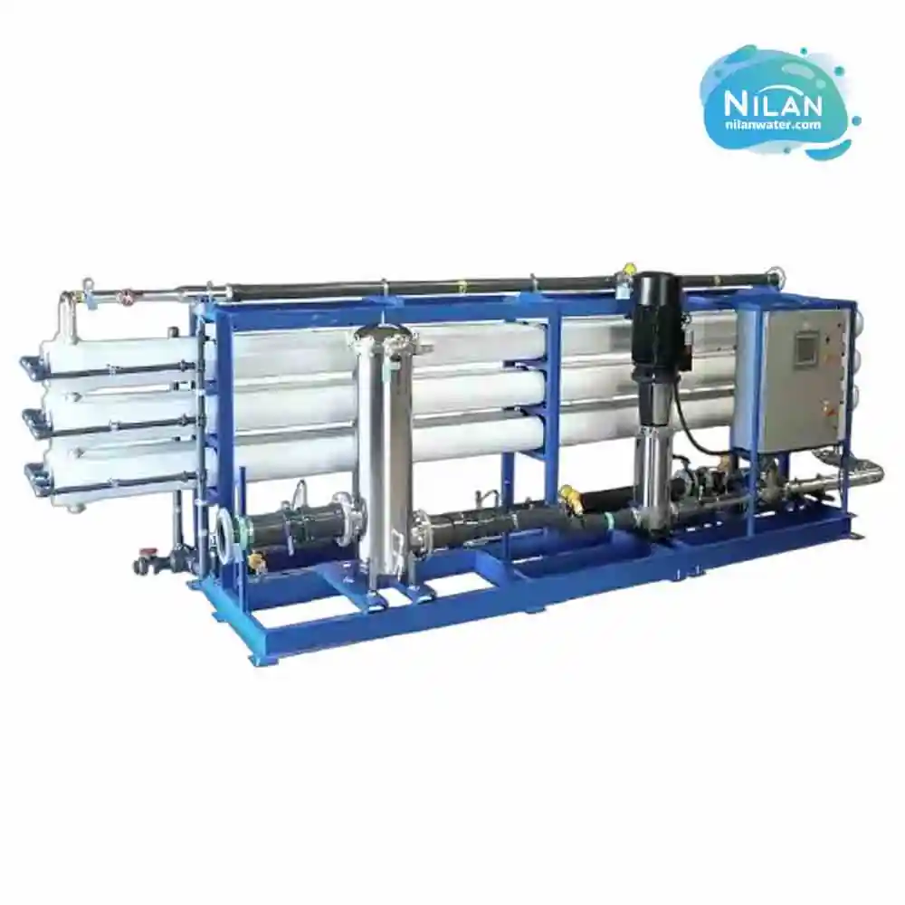 دستگاه تصفیه آب صنعتی 2000 متر مکعب