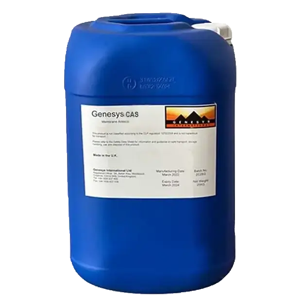 مشخصات فنی، قیمت و خرید آنتی اسکالانت جنسیس مدل CAS گالن 25 و 250 کیلوگرمی