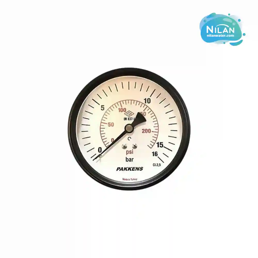 گیج فشار صفحه 10 سانتیمتری