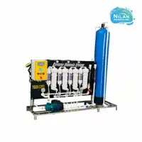 مشخصات فنی، قیمت و خرید دستگاه تصفیه آب نیمه صنعتی 1600 گالن با مخزن FRP