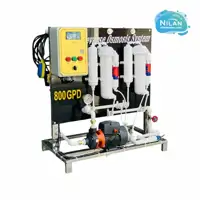 مشخصات فنی، قیمت و خرید دستگاه تصفیه آب نیمه صنعتی 800 گالن (تابلوبرق صنعتی)